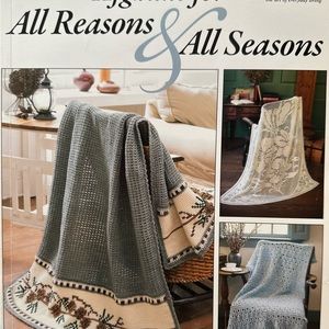 Afghans for All Reasons & All Seasons 39 Crochet Patterns